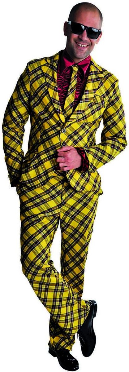 Tof Tafelkleed Kostuum Man | XL | Carnaval kostuum | Verkleedkleding